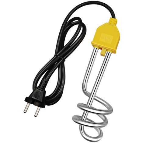 Aougo – Elektrische Tauch-Wassereinlass-Eimerheizung 1500 W – Für große Behälter wie Pools und Badewannen – 1,5 m Kabel – Schnelles Erhitzen (1/5)