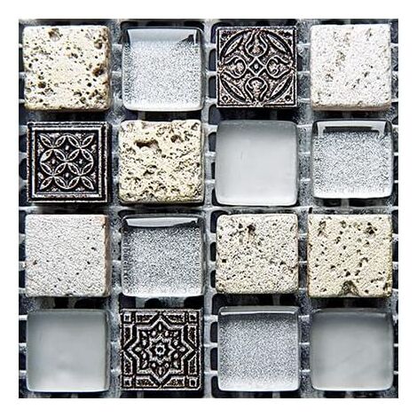 40 Stück Wandfliesenaufkleber, 10 x 10 cm, wasserdichter und selbstklebender Aufkleber, für Heimdekoration (1/5)