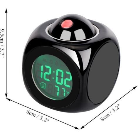 Projektionswecker – Decken-Digitaluhr, Projektor-Wecker für