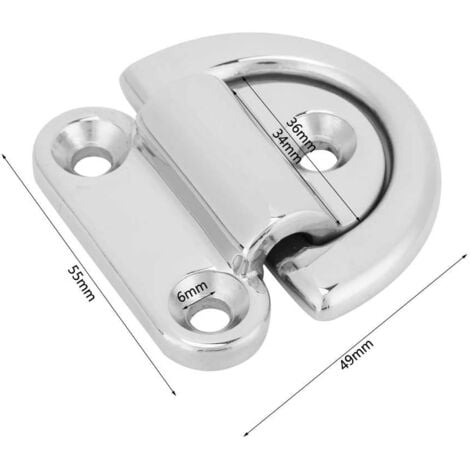 Marine Halterung Edelstahl 316 - Rettungsring Halter Bootszubehör