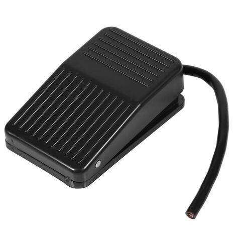 Controller-Fußpedalschalter, 220 V, 10 A, elektrischer Strom, Kunststoff-Fußpedalschalter, Ein-/Aus-Steuerung mit 10 cm Kabel