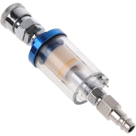 2 Stück Wasser Ölabscheider Filter 1/4 Zoll - Für Airbrush & Kompressor