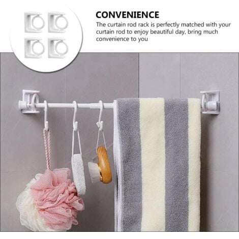 Deckenvorhang Halterung - 3er Set Für 1 Zoll Vorhangstangen