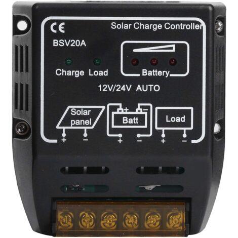 Solarladeregler – 20 A DC12 V Solarladeregler, Zellen, Panel, Batterie-Laderegler (1/5)