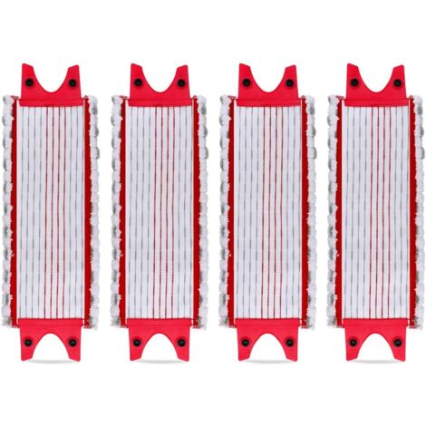 Set mit 4 Ersatz-Mikrofaserpads für Vileda EasyWring Ultramax/1–2 Sprüh-Mikrofaserpads für Vileda Ultramax, UltraMax, UltraMax Plus und Easy Wring UltraMax Pug (1/5)
