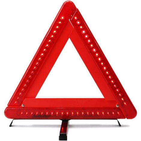 Safety First Aid Group Warndreieck Faltbar - Robustes Sicherheitsdreieck Für Pannen Am Straßenrand