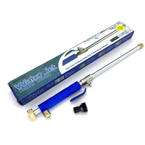 Hydro Jet Hochdruckreiniger, Hochdruck-Wasserpistole, Hochdruck-Wasserpistole mit Düse, Hochdruck-Wasserlanze für Gartenschläuche, Hochdruckreiniger für Bewässerungsschläuche (1/5)