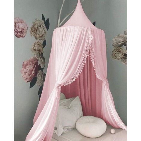 Kinderbetthimmel, kuppelförmige Kinderzimmerdekoration, Baumwolle, Moskitonetz, Prinzessin, Kinderspielzelte, Zimmerdekoration für das Baby NPTERBL
