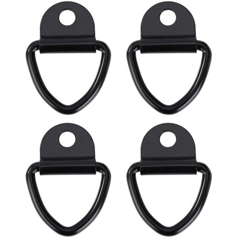 Zurrhaken, robuster V-Ring-Ankerring aus Edelstahl für Anhänger, LKWs und Lagerhallen, 4 Stück (1/5)