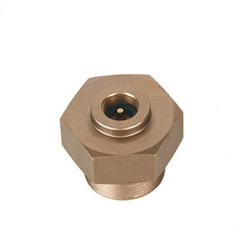 Campingmoon Gaskartuschen Adapter Gas Nachfülladapter Butan Schraubventil Adapter Campingkocher