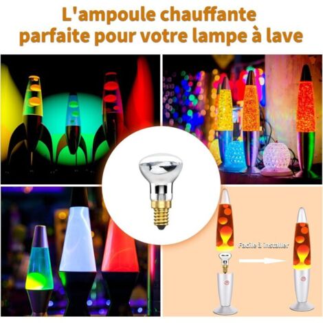 25 W E14 Lavalampenbirne R39 Reflektorbirne Glühlampe 25 W E14 R39 Lavalampenbirne (4 Stück) [Energieklasse A++] NPTERBL (1/4)