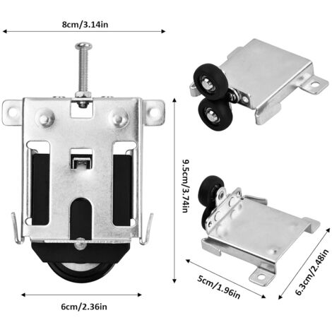 Schiebetürrolle Für Fiat Scudo 2016-2023 - Ersatzrolle Metall/ABS