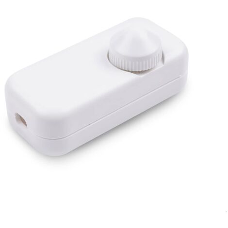 LED Steckerdimmer 4-200W Mit Drehregler - Plug-in Dimmer Für Lampen 220-240V