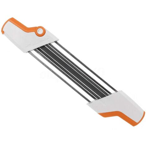 Einfacher 2-in-1-Kettenfeilenschärfer aus Metall, 0,325 Zoll, 4,8 mm, austauschbar (1/5)