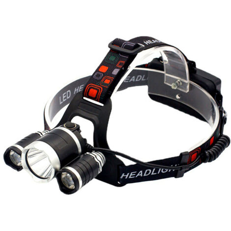 LEKIA Stirnlampe LED Wiederaufladbar, Extrem Hell 90000LM 4 Modi