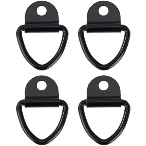 Zurrhaken Hochleistungs-V-Ring-Ankerring aus Edelstahl für Anhänger LKWs und Lagerhallen 4 Stück NPTERBL (1/5)