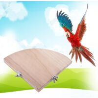 FlidRunest Vogelfutterspender Aus Holz – Interaktives Spielzeug Für Papageien, Sittiche & Große Vögel