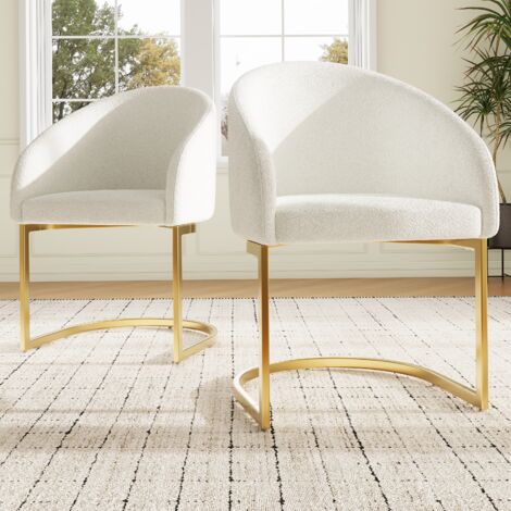 Merax Set di 6 sedie da pranzo moderne con schienale alto, comoda sedia da soggiorno in velluto, sedia ergonomica, per studio, cucina, camera da letto, struttura in legno massello, grigio