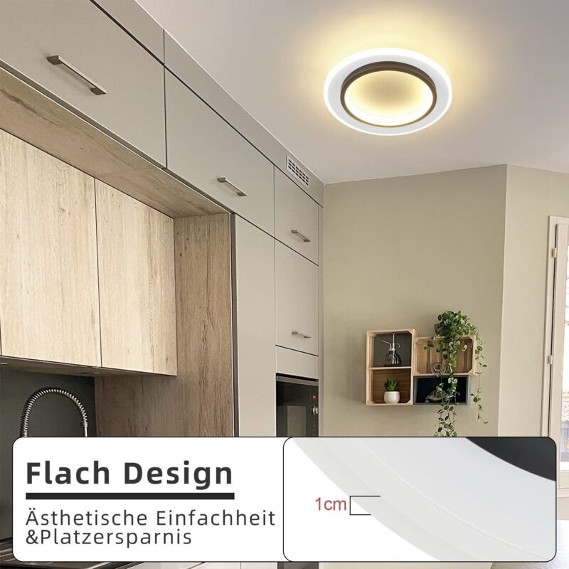 CBJKTX LED Deckenleuchte Küche Deckenlampe - Tageslichtlampe Lang