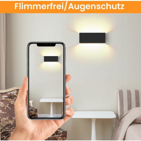 Lucande LED Wandleuchte Hetti – Schwarz, 1-flammig Mit Flexiblem Arm Für Schlafzimmer & Wohnzimmer
