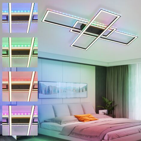 Brilo LED Deckenleuchte Moon RGB+W Dimmbar Fernbedienung 26 cm Weiß kaufen bei Brilo LED Deckenleuchte Moon RGB+W Dimmbar Fernbedienung 26 cm Weiß kaufen bei