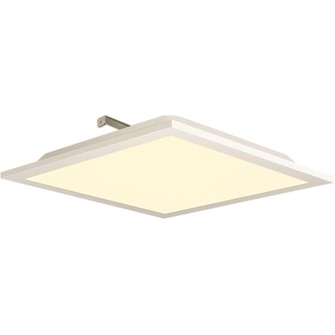 LED Deckenleuchte Wohnzimmer GBLY Weiß Panel Flach 4545CM 40W Rechteckig Deckenlampe 3000K