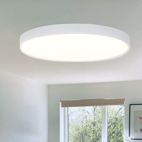 BRILONER - Lampada Da Soffitto A Luce Indiretta, Piatta, Dimmerabile, CCT, Plafoniera LED, Lampada Da Soggiorno, Pannello LED, Lampada Da Cucina, Lampada Da Camera Da Letto, 98x20x3 Cm, Bianco - Foto 3