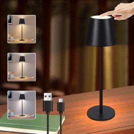 Lampada Da Tavolo Solare LED Portatile Con Maniglia - Impermeabile IP44, Ricaricabile USB, 3 Modalità Di Luce, Per Esterno E Campeggio