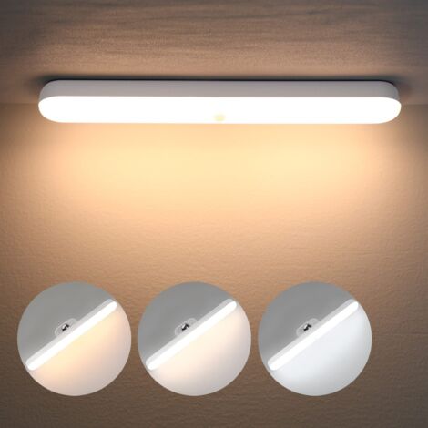 PRECORN Luce Notturna LED Dimmerabile: Ricaricabile USB-C, Magnetica, Wireless Per Armadio, Cucina E Camera Da Letto (6000K) - 3