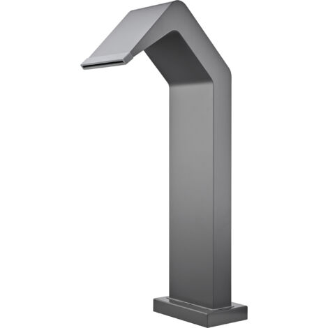 Mice - Cascada Decorativa para Piscina y SPA - Griferia Exterior de Acero INOX S316 - Fuente para Piscinas/Estancos - Duchas Exteriores (Gris Cobalto)