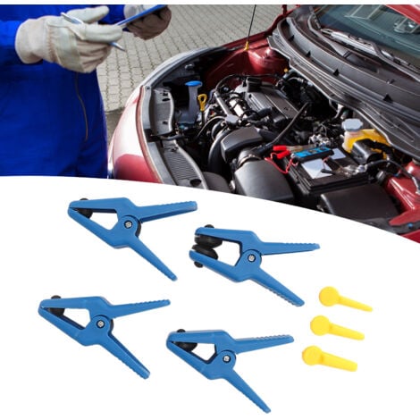 4-teiliges Schlauchklemmen Set - Metall Klemmen Für Brems- & Kraftstoffleitungen