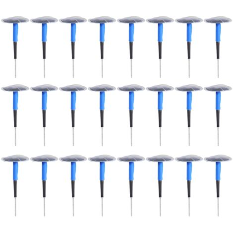 24 Stück Auto Motorrad Universal Tubeless Reifen Pannenreparatur Pilz Plug Patch Gum (2) (1/5)