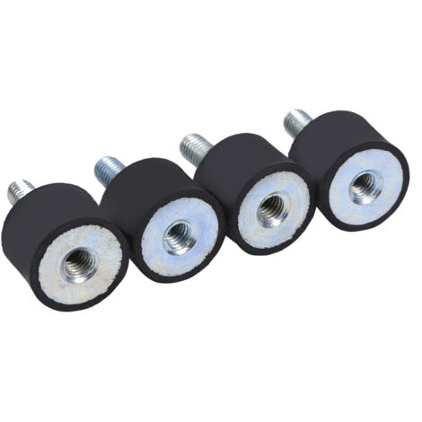 4x Gummilager Stoßdämpfer Anti Vibration Silentblock Spulen M6 (1/5)
