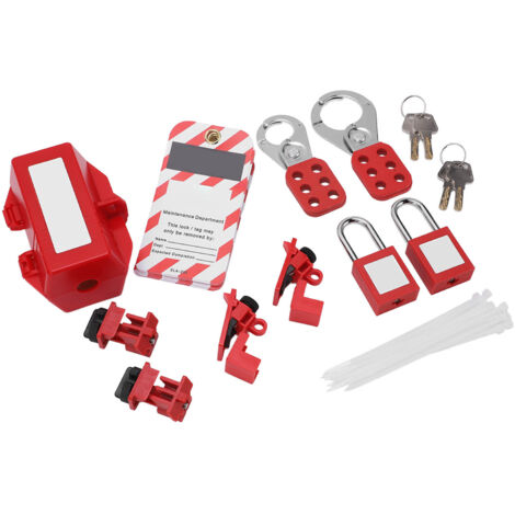 Zoternen Lockout- und Tagout-Schloss-Kit mit ...