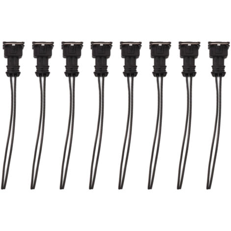 Zoternen 8 Stück Kraftstoffeinspritzdüsen-Steckverbinder Stecker ...