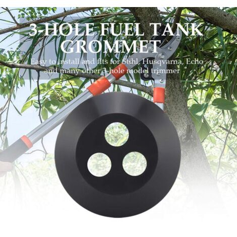 Zoternen 3 Loch Kraftstofftank Tülle, 3 Loch Kraftstofftank Tülle Ersatz Für Trimmer Rasenmäher