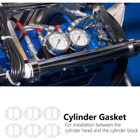 5 In 1 Luftkompressor Zylinderkopf Basis Ventilplat Produktbild-Vorschau 7