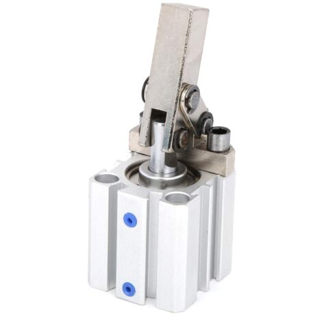 1 stücke Pneumatische Zylinder Externe Gewinde Doppel Wirkenden 5-100Mm