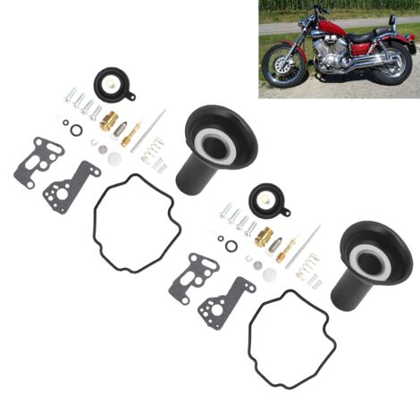 2x Vergaser Reparatur-Satz Vorne + Hinten Für Yamaha XV535Virago