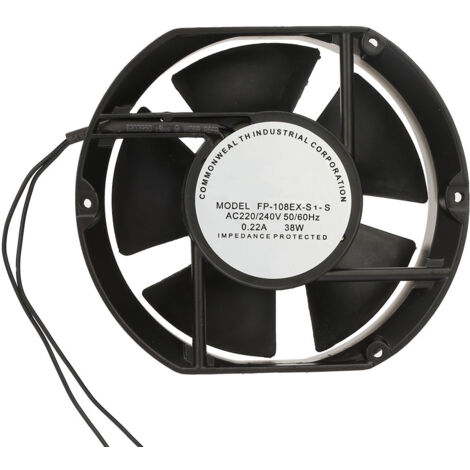FP-108EX S1-S AC-Axialventilator AC220V 38W ovaler Kugellager-Lüfter