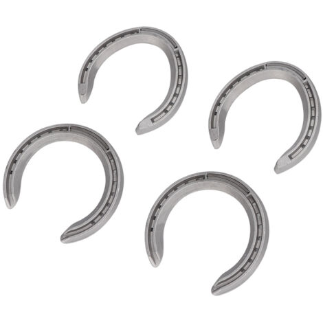 4-teiliges Hufeisen-Set aus Aluminiumlegierung, Reitwerkzeug, Ausrüstungszubehr, Typ 4
