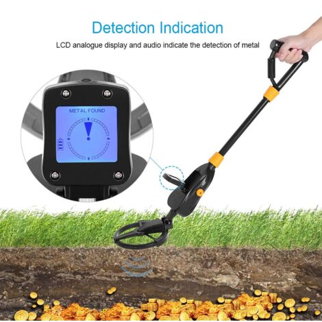 Wasserdichter LCD-Metalldetektor – Tiefensonde F? Produktbild-Vorschau 4