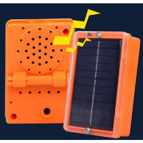 Intelligentes Ultraschall-Vogelabwehrgert, solarbetriebenes automatisches Vogelabwehrgert