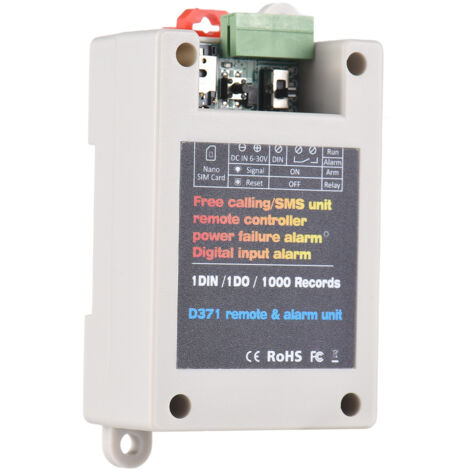 GSM-Toröffner-Relaisschalter GY306 – Anruf-, SMS- Und APP-Steuerung, 9–36 V DC, Globales 2G-Netz – Für Tore, Garagen & Aufzüge