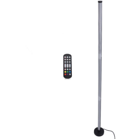 KIMISS LED-Eck-Stehlampe mit 3 Steuermodi, Smart-RGB-Stehlampe mit Musiksynchronisation, Energieeinsparung und Farbwechsel, für Wohnzimmer, Schlafzimmer und