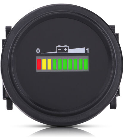 Medidor De Voltaje En Forma De Carro, 12 V, 24 V, 36 V, 48 V | Meses
