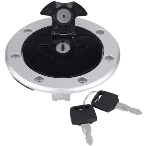 Tankdeckel für Kawasaki ZXR750 ZX-11 ZZR1100 ZX1100 GPZ1100, Tankdeckel mit 2 Schlüsseln, Ersatzteil für Kawasaki ZXR750