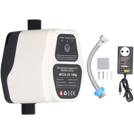Automatische Druckerhöhungspumpe 100 W, 24 V, 25 l mit intelligenter Sensorik, leiser Wasserdruckverstärkung, 100–240 V