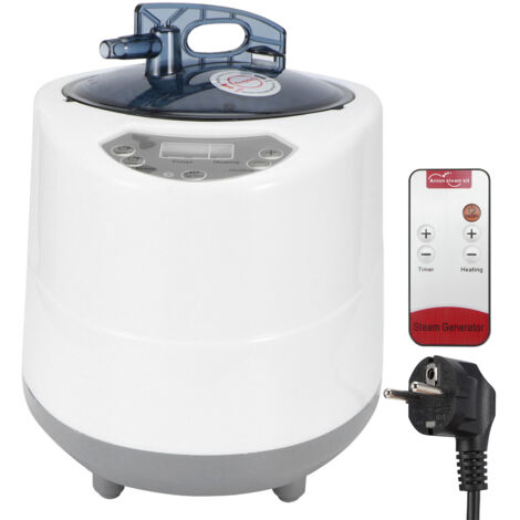 Sauna-Dampfgenerator, tragbarer Sauna-Generator 2,8 l 1500 W mit Fernbedienung, für Heimdampftherapie, Körpertherapie, Spa-Zelt, Begasungsgerät. (1/5)