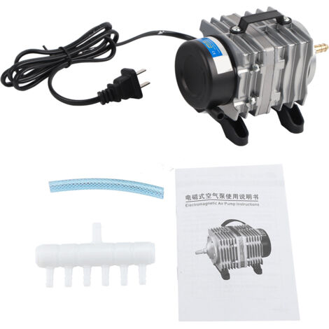 18 W, 25 l/min elektromagnetische Sauerstoffpumpe für Aquarien, Fischteiche und vieles mehr, 220 V